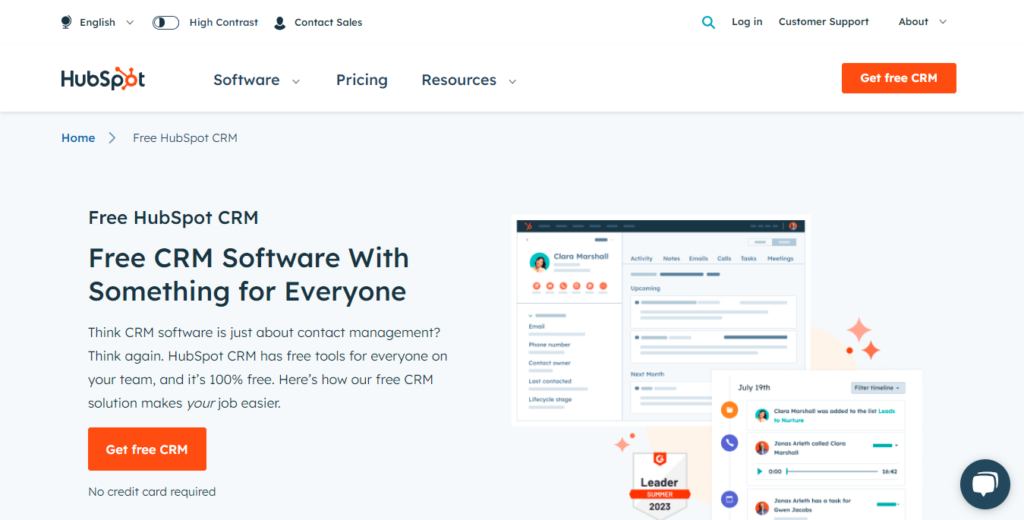 Hubspot Salesforce Alternative